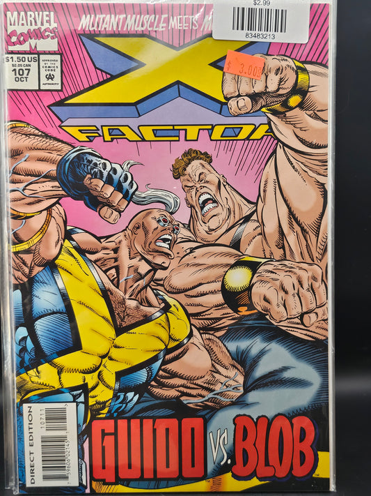 #107d X-Factor (1986 1st Series Marvel)