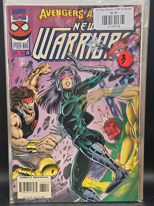 #72 New Warriors (1990 1st Series)