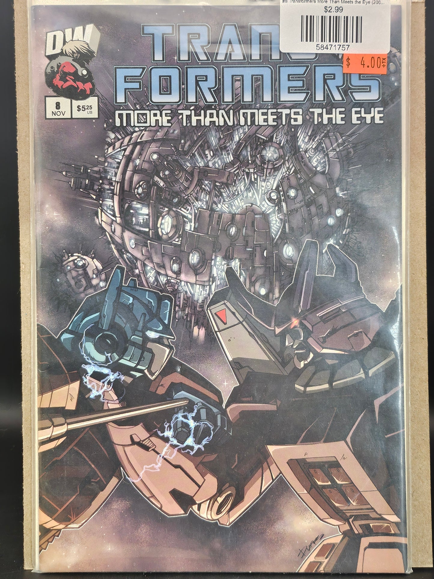 #8 Transformers More Than Meets the Eye (2003 Dreamwave) Official Guidebook