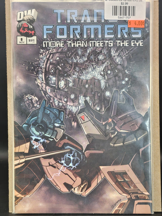 #8 Transformers More Than Meets the Eye (2003 Dreamwave) Official Guidebook