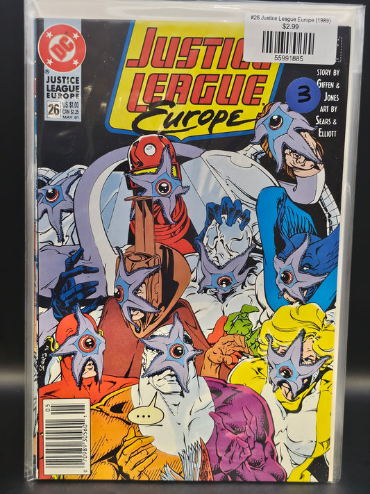 #26 Justice League Europe (1989)