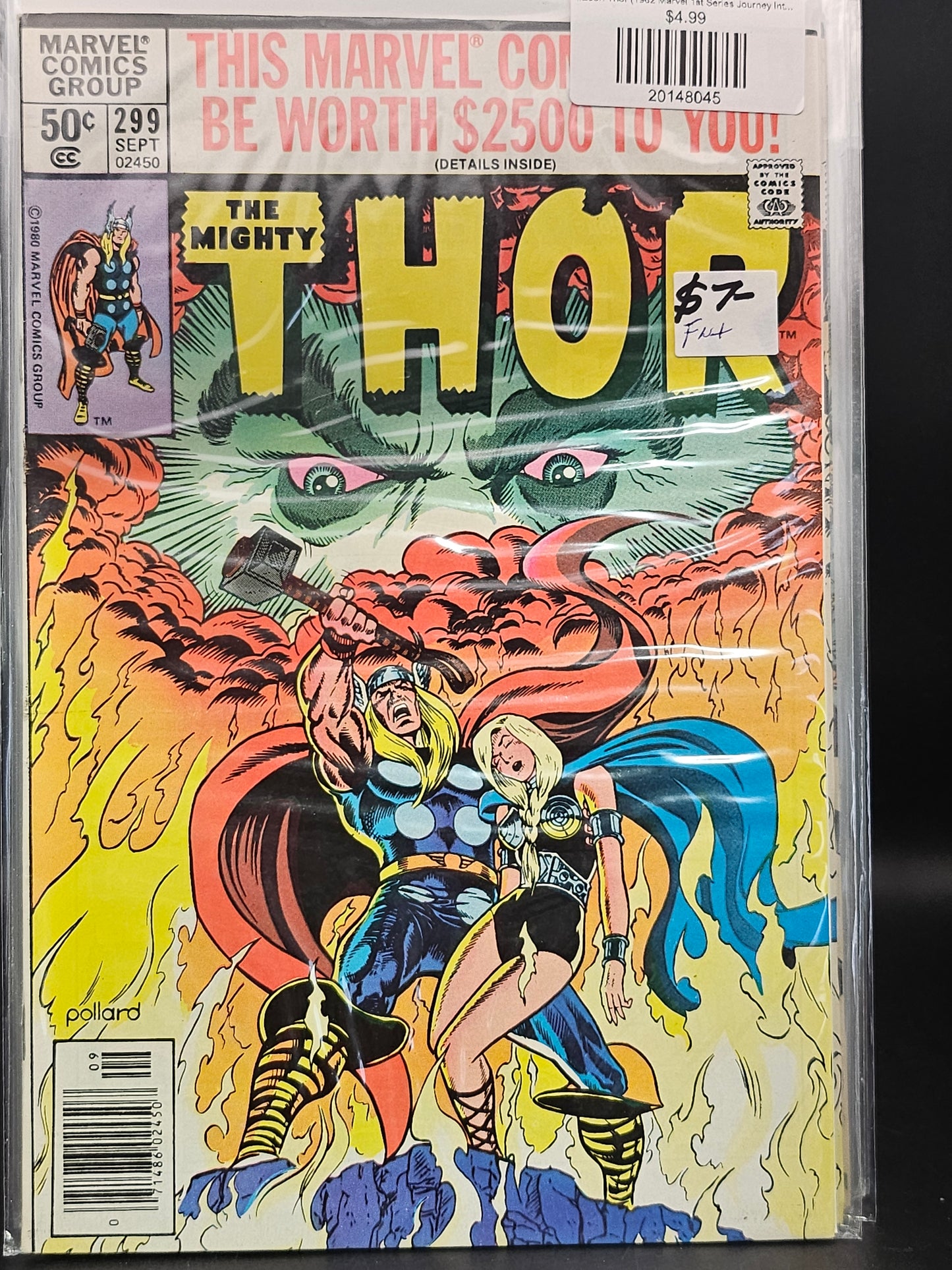 #299n Thor (1962 Marvel 1st Series Journey Into Mystery)