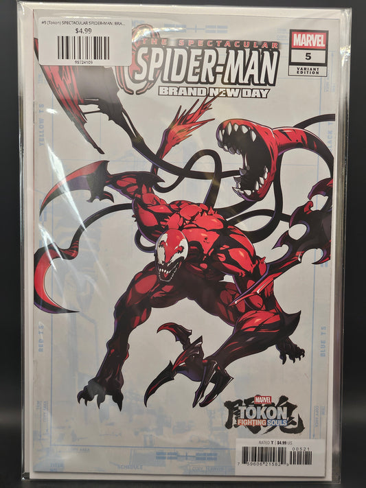 #5 (Tokon) SPECTACULAR SPIDER-MAN: BRAND NEW DAY (MARVEL TOKON: FIGHTING SOULS VARIANT)