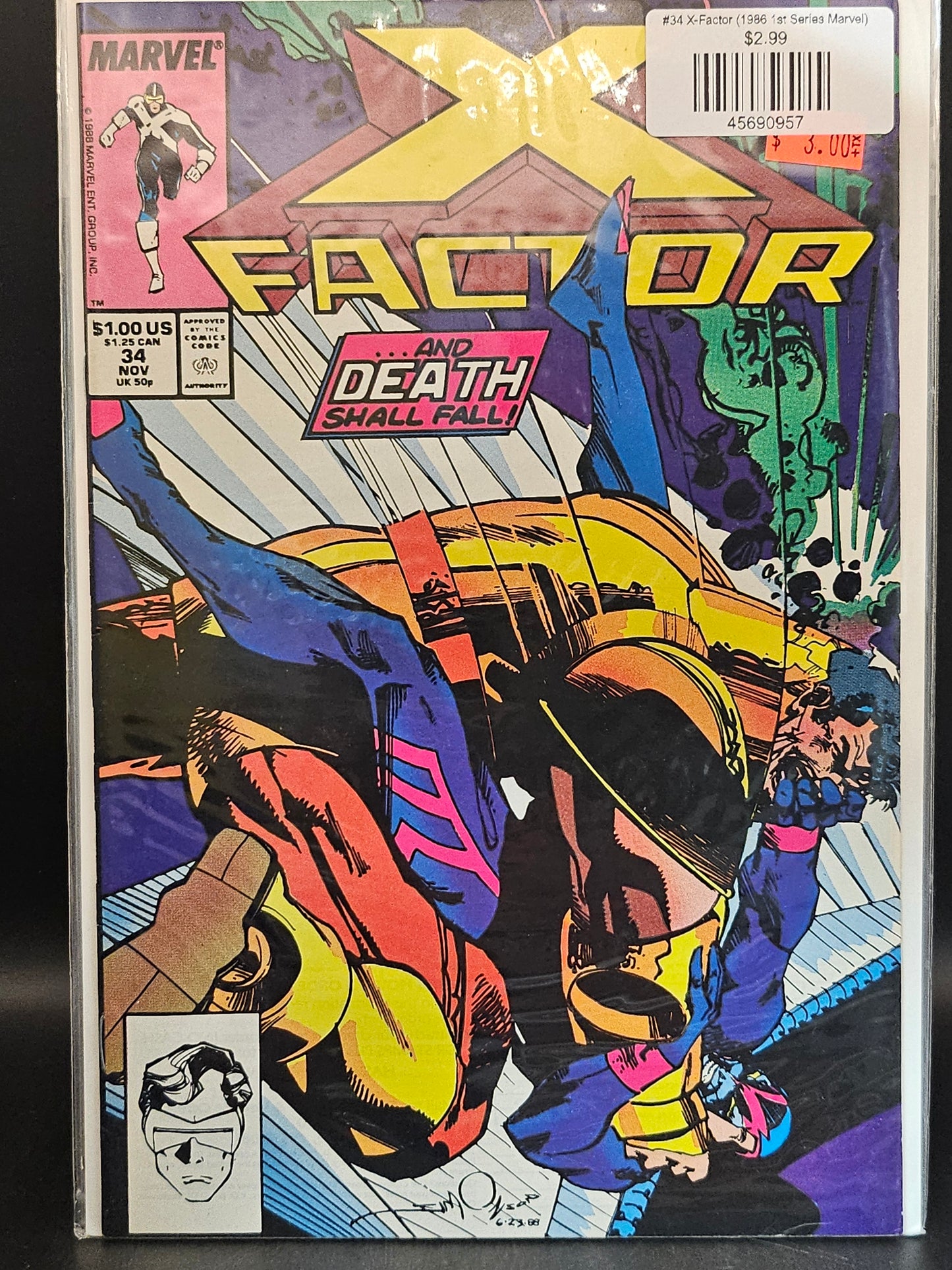 #34 X-Factor (1986 1st Series Marvel)