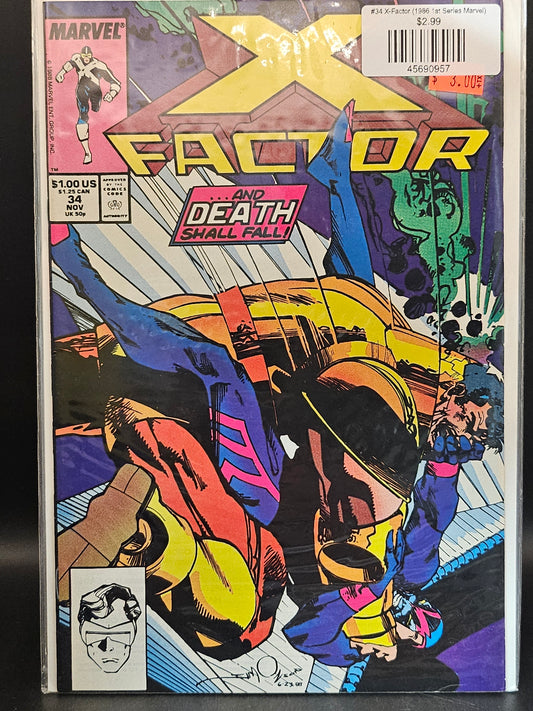 #34 X-Factor (1986 1st Series Marvel)