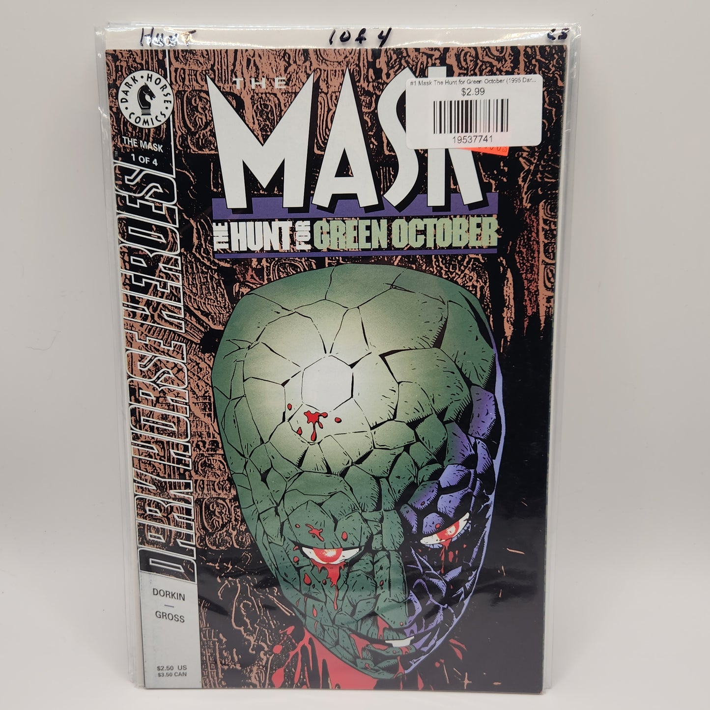 #1 Mask The Hunt for Green October (1995 Dark Horse)