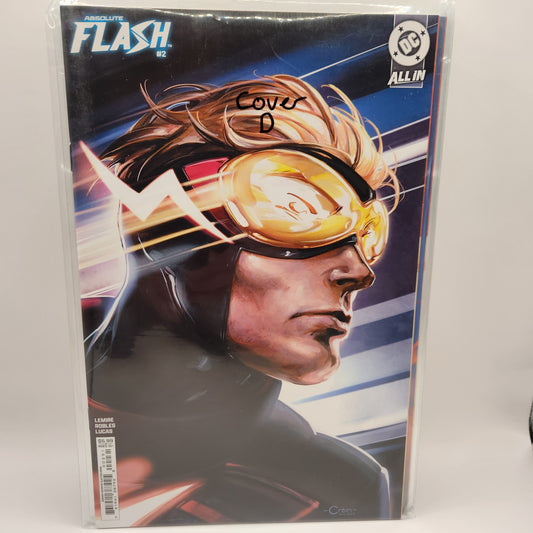 #2 Cover D - Absolute Flash – DC – 2025–Present – Volume 1 – Ongoing Series – #1–Present - Clayton Crain