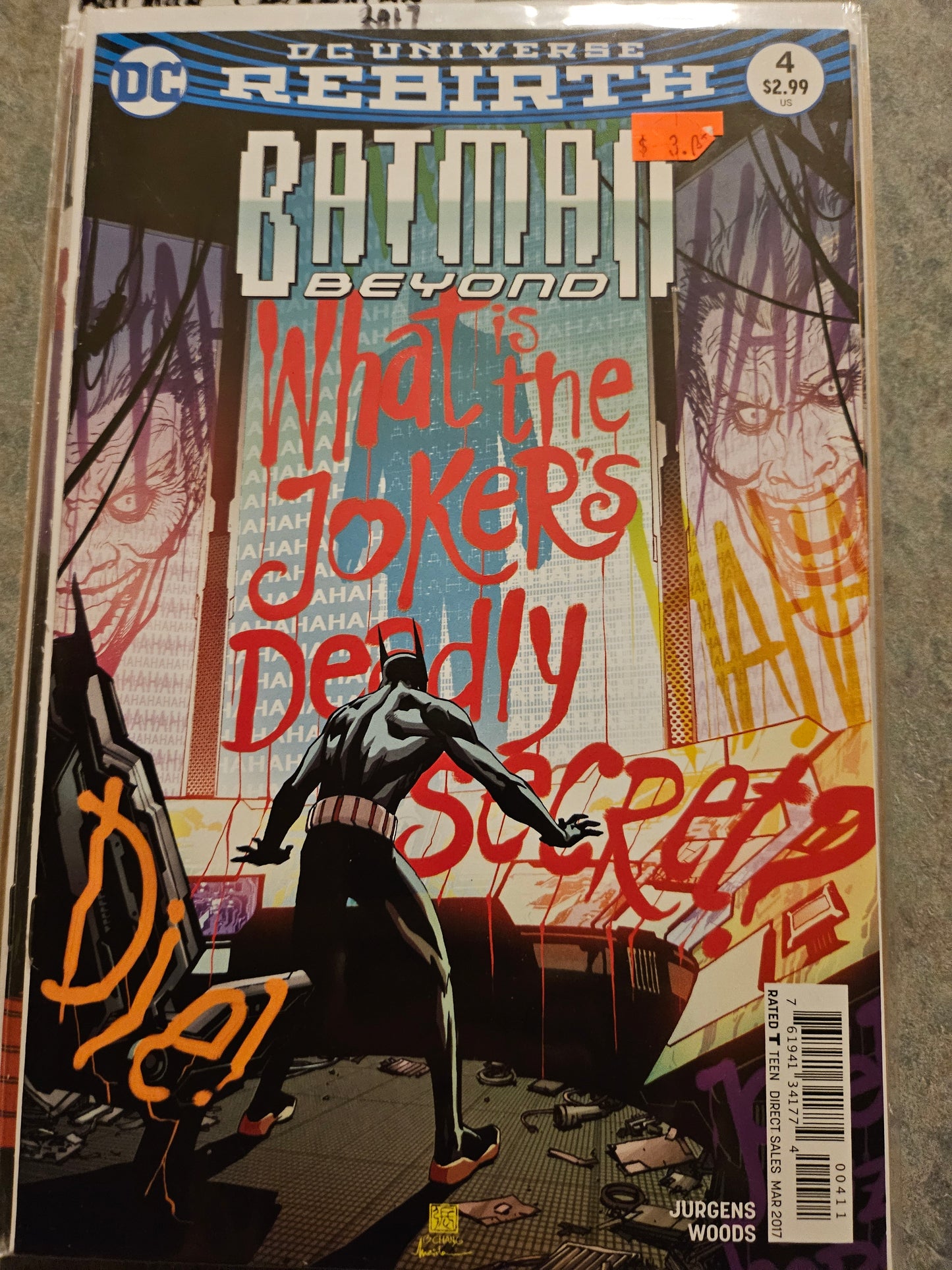 Batman Beyond – DC Comics – (2016–2021) – Volume 6 – #4 - Cover A