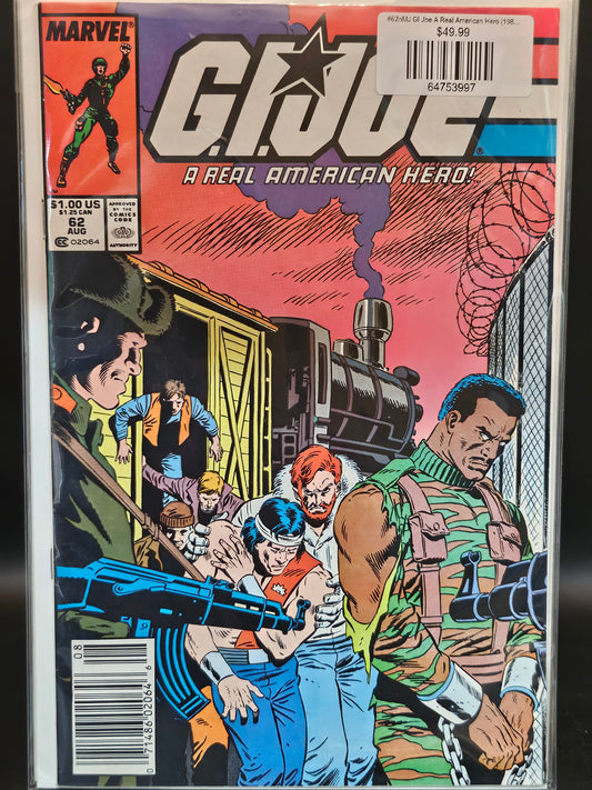#62nMJ GI Joe A Real American Hero (1982 Marvel)