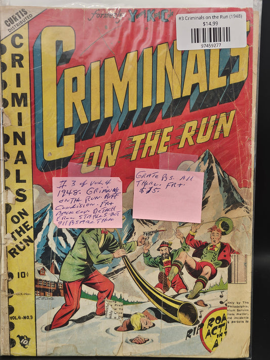 #3 Criminals on the Run (1948)