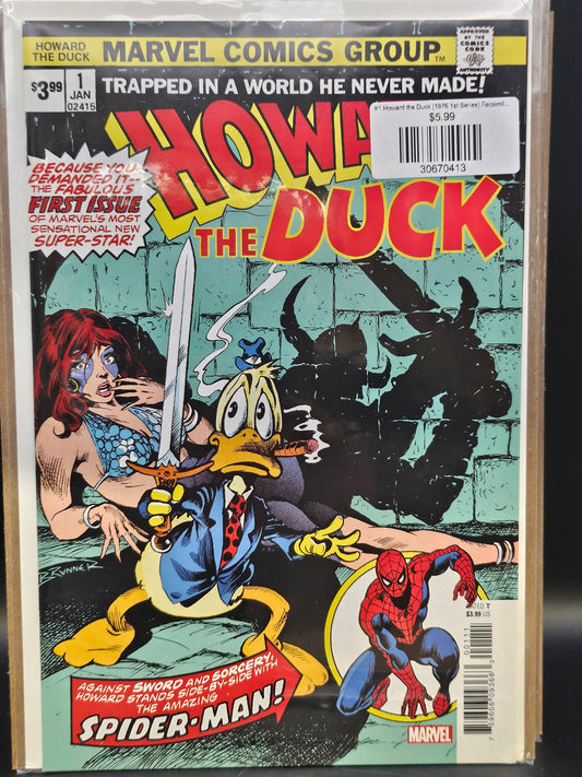 #1 Howard the Duck (1976 1st Series) Facsimile Edition