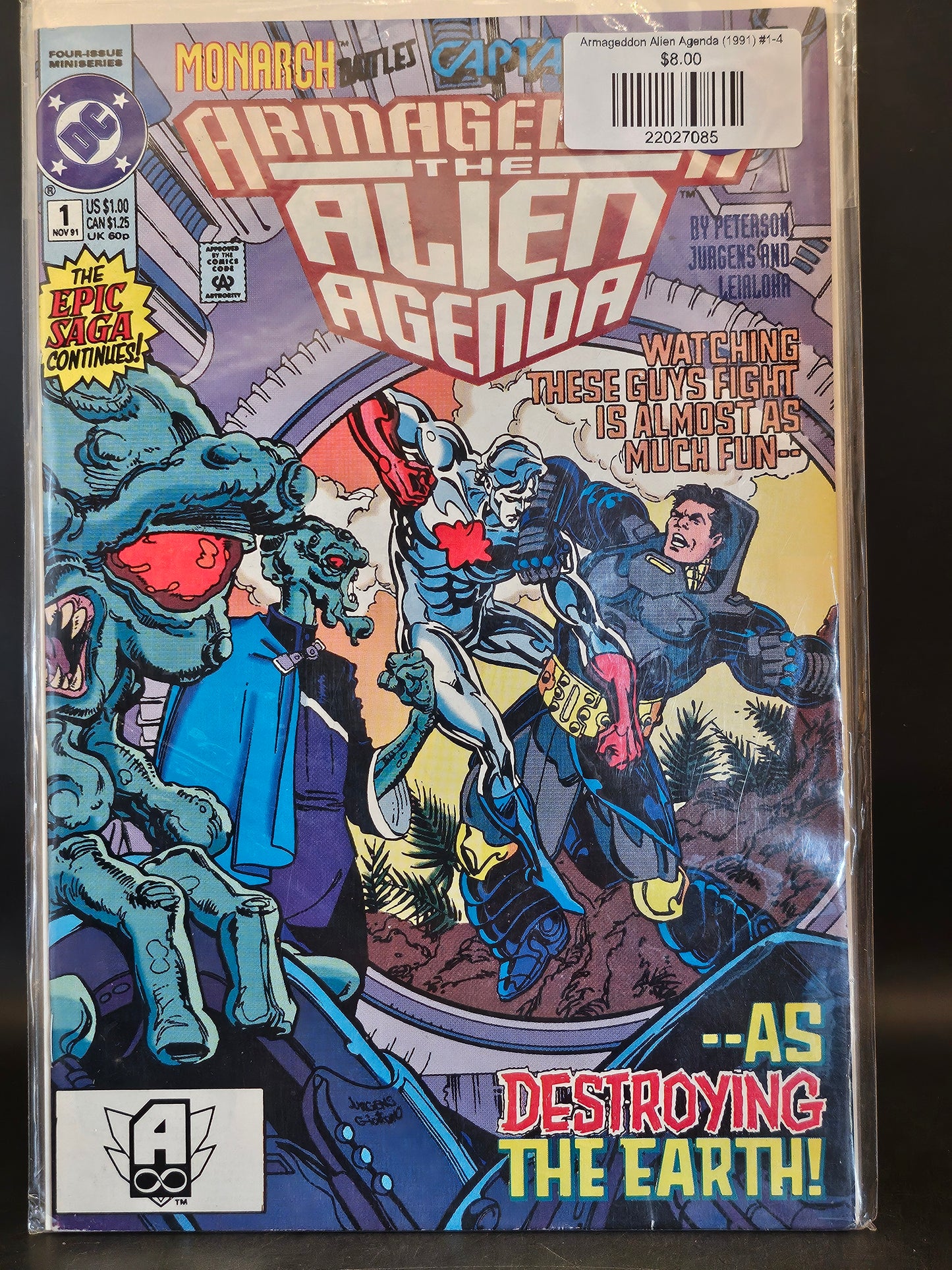 Armageddon Alien Agenda (1991) #1-4