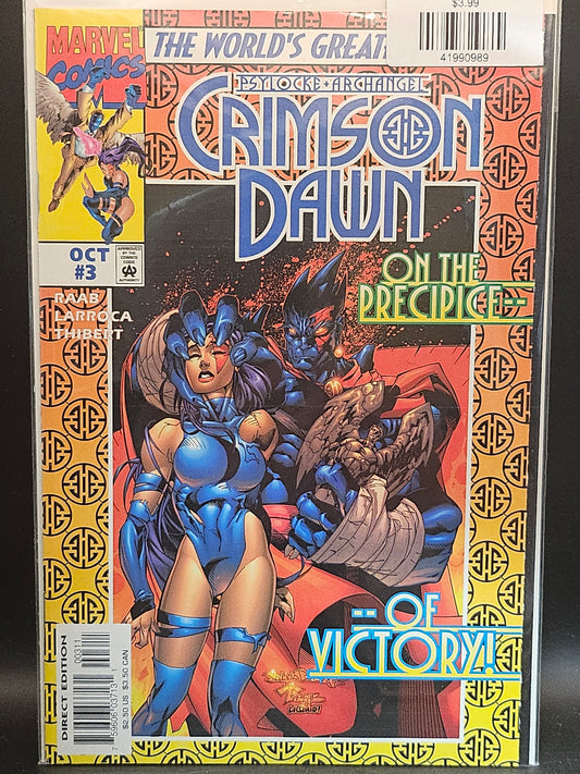 #3 Psylocke and Archangel Crimson Dawn (1997)