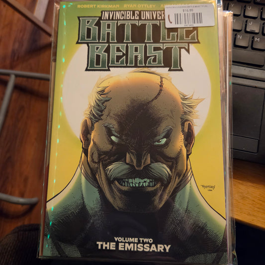 INVINCIBLE UNIVERSE BATTLE BEAST TP VOL 02 DIRECT MARKET EXCLUSIVE RYAN OTTLEY & ANNALISA LEONI CVR