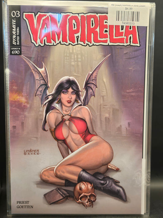 #3C (Joseph) VAMPIRELLA (2026) (JOSEPH MICHAEL LINSNER VAR)