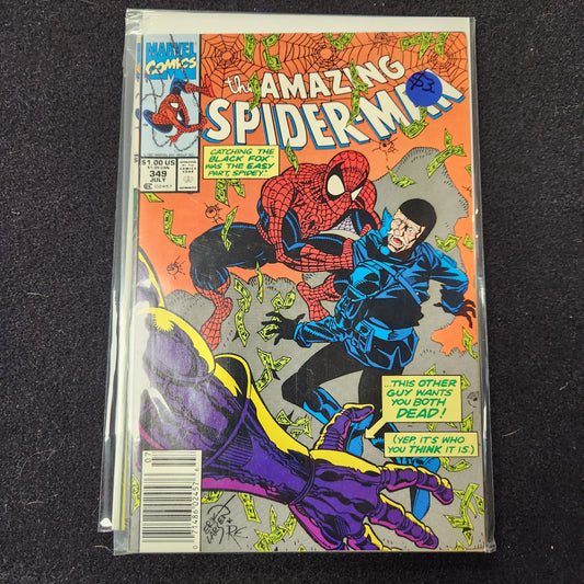 Amazing Spiderman V1 1963–1998 #349 (1991) — Catching the Black Fox