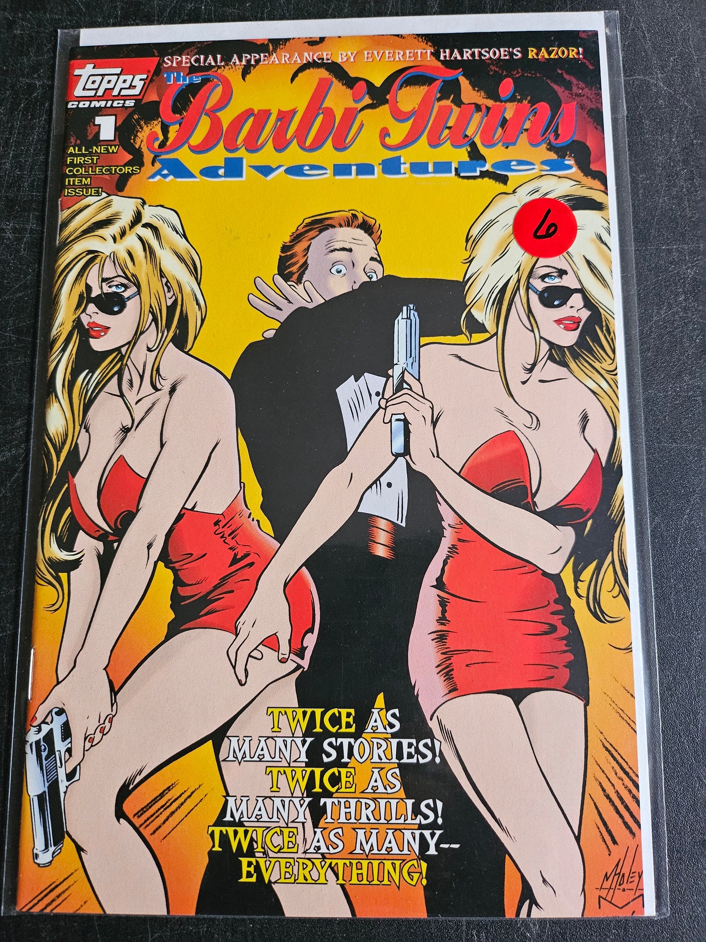 The Barbi Twins Adventures – Topps Comics – (1995) – Volume 1 – #1 – ONE SHOT - Cover A and Cover B