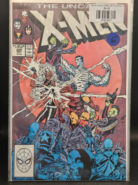 #229d Uncanny X-Men (1963 1st Series)