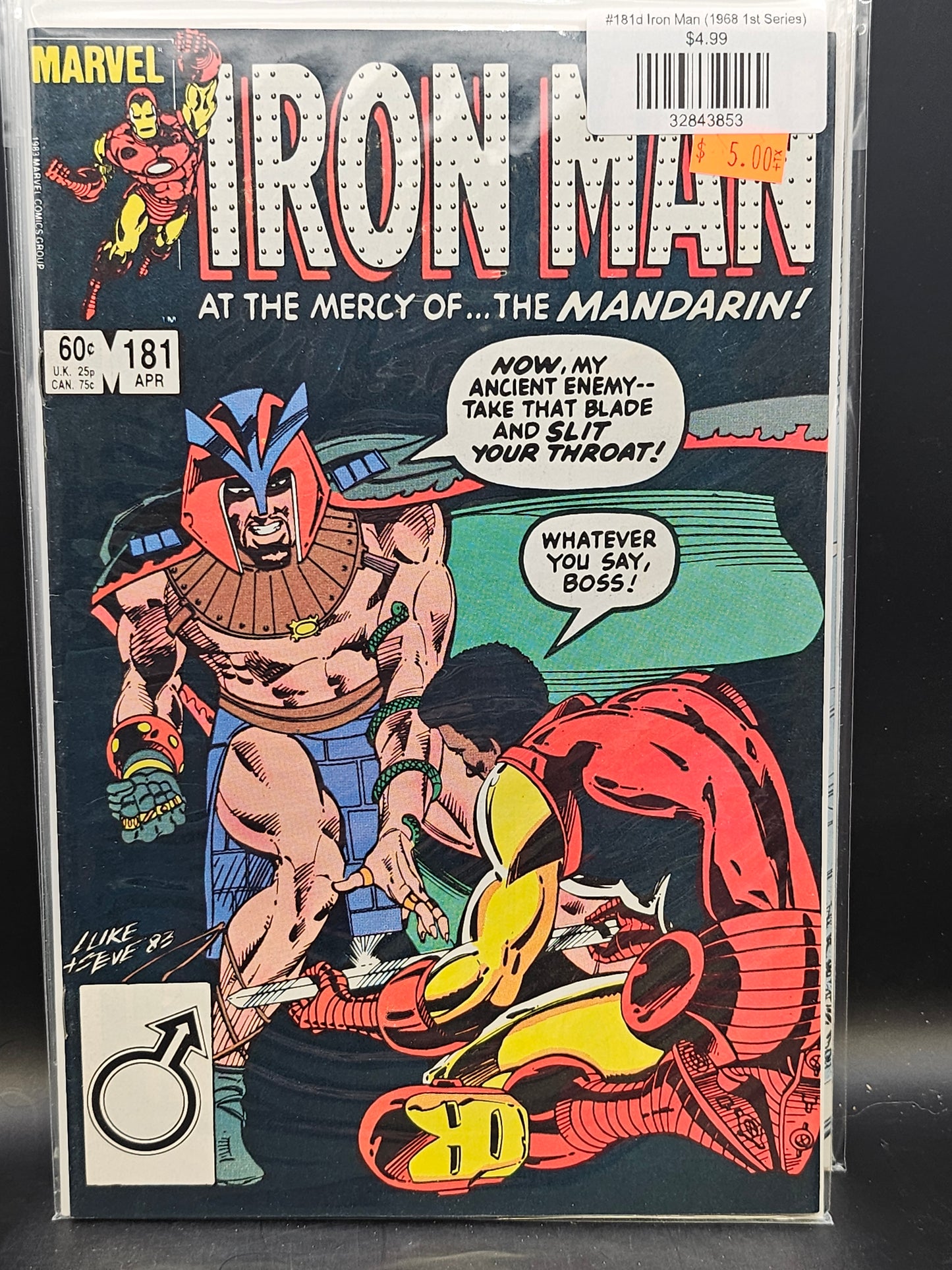 #181d Iron Man (1968 1st Series)
