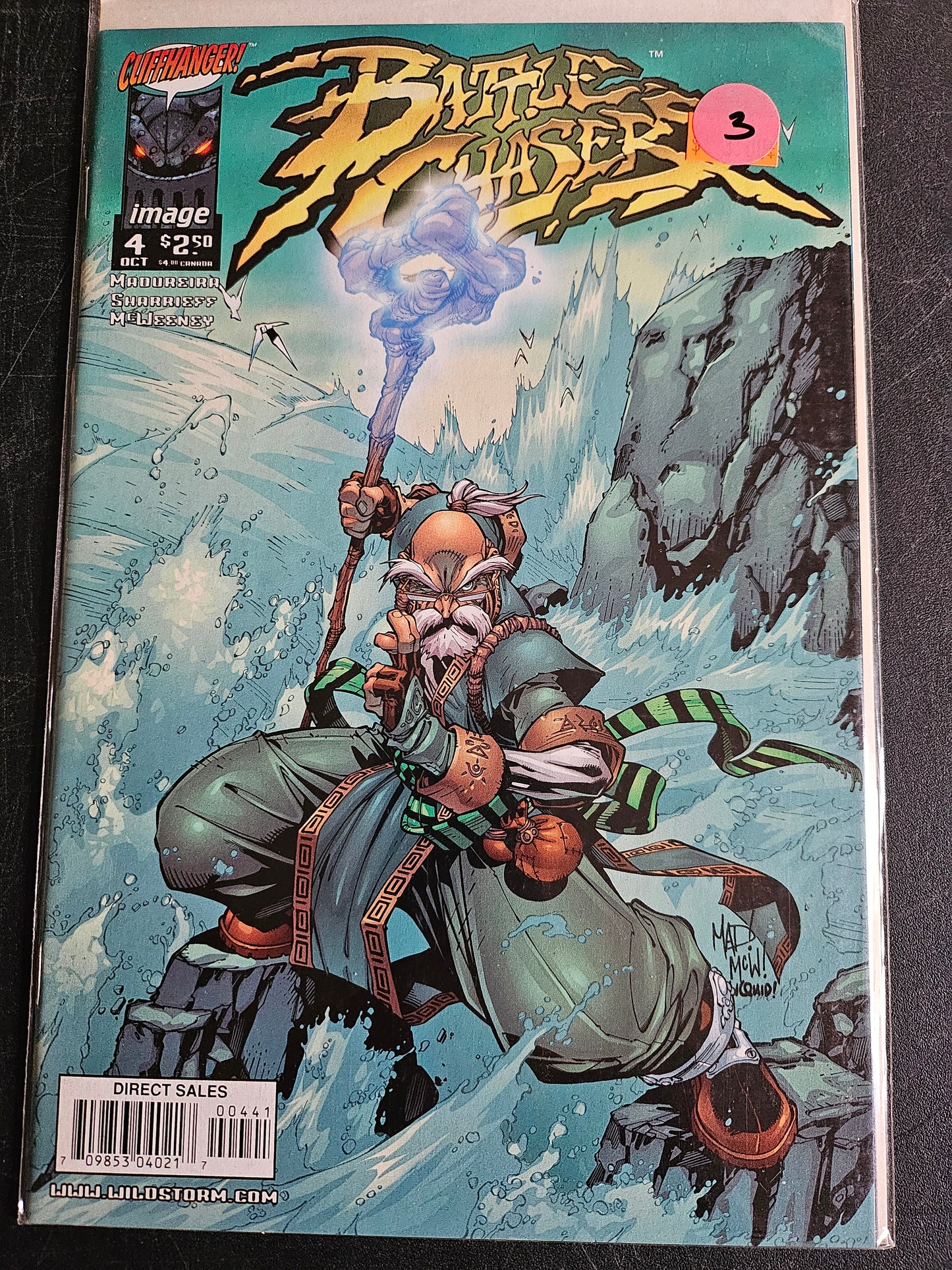 Battle Chasers – Image Comics – (1998–2001) – Volume 1 – Limited Series - #4 - Covers A, B, C, and D