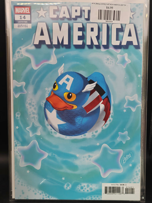 #14 (Betsy) [ARM] CAPTAIN AMERICA (BETSY COLA MARVEL DUCK VARIANT)