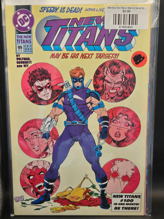 #99d New Teen Titans (1984 2nd Series) New Titans