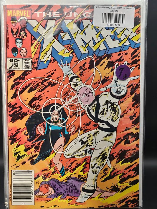 #184n Uncanny X-Men (1963 1st Series)