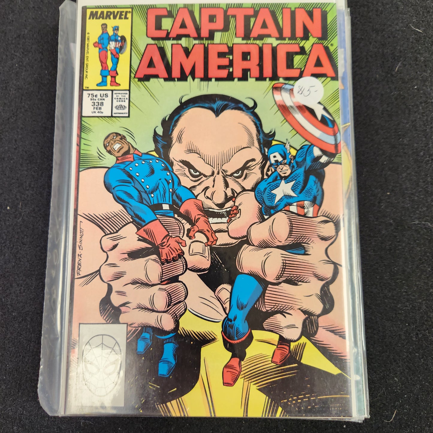 Captain America – Marvel – 1968–1996 – Volume 1 – Ongoing Series – #338