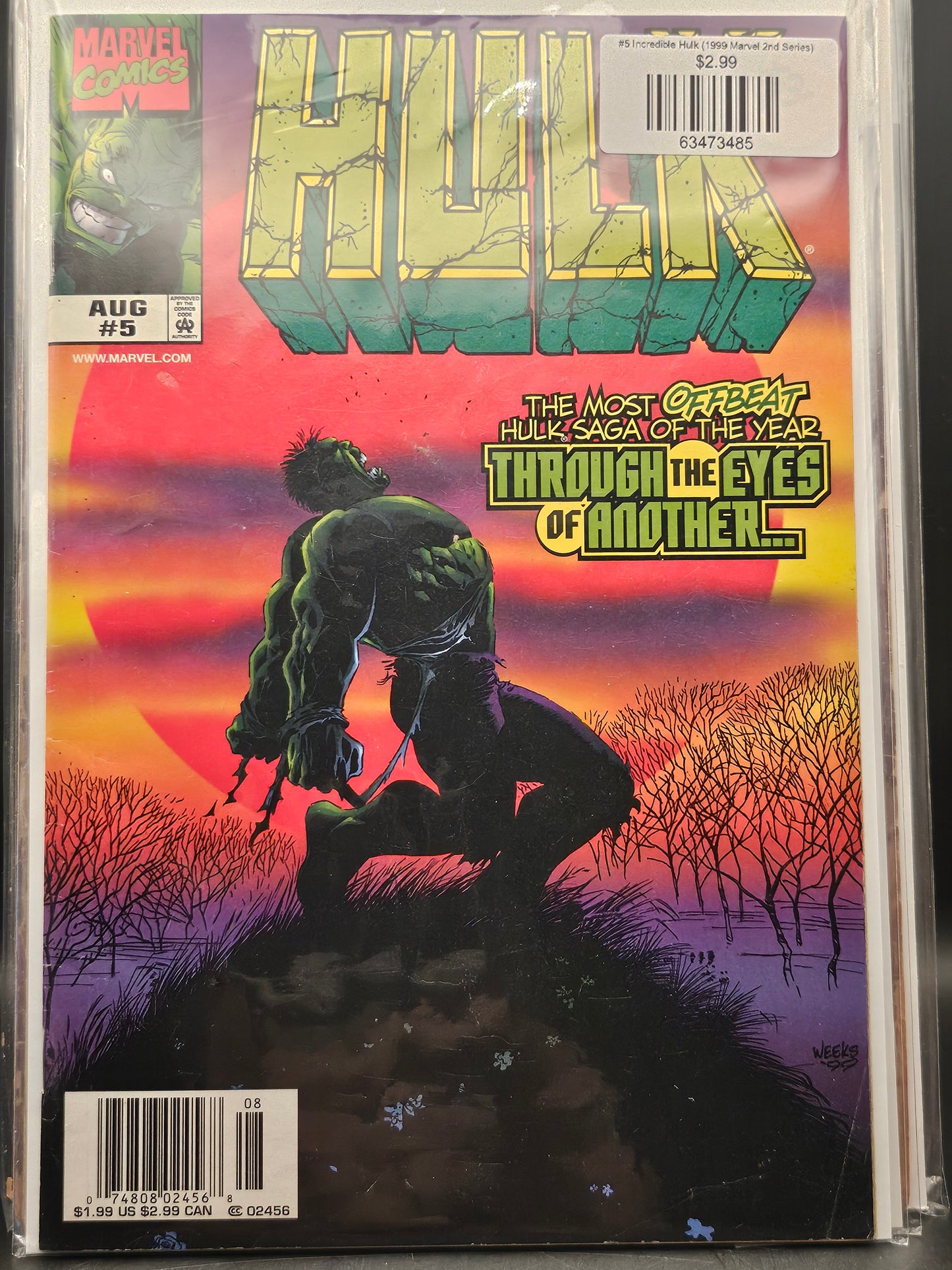 #5 Incredible Hulk (1999 Marvel 2nd Series)