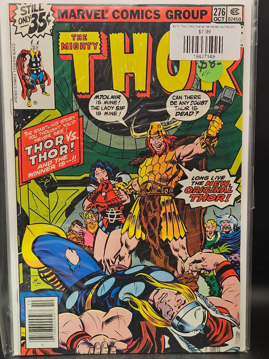 #276 Thor (1962 Marvel 1st Series Journey Into Mystery)