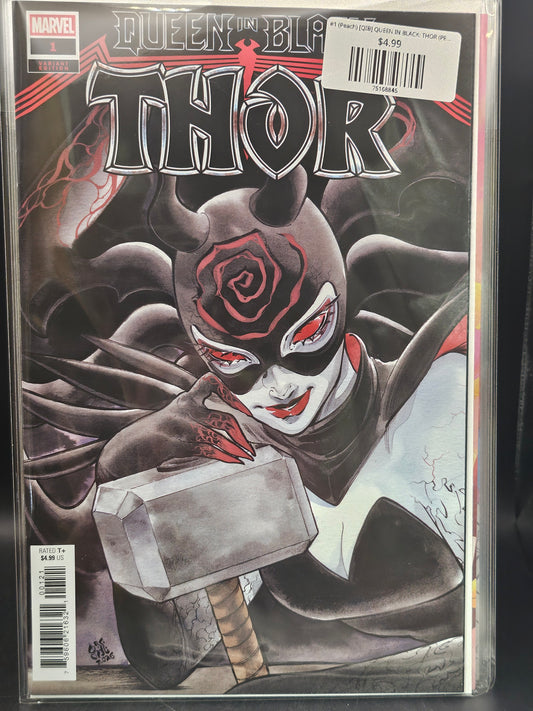 #1 (Peach) [QIB] QUEEN IN BLACK: THOR (PEACH MOMOKO VARIANT)