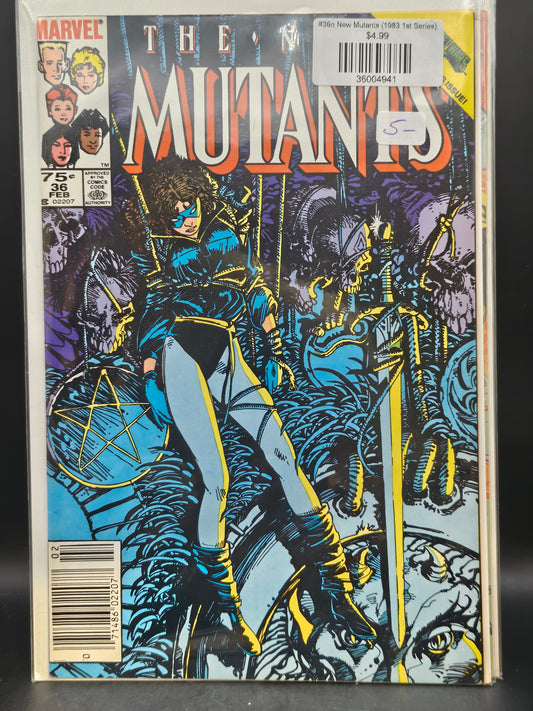 #36n New Mutants (1983 1st Series)