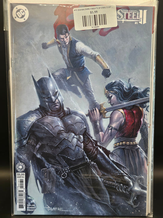 #1C (Davide) DARK KNIGHTS OF STEEL II (OF 12 DAVIDE PARATORE CARD STOCK VAR)