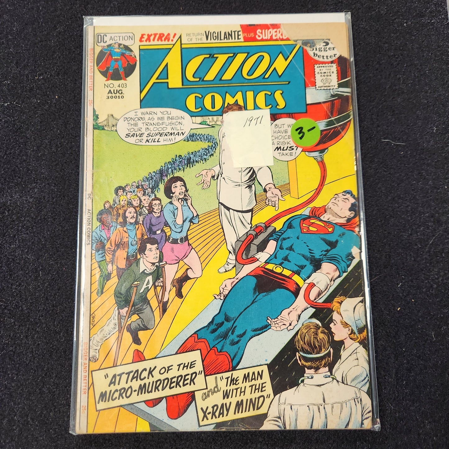 Action Comics #403 - Return of the Vigilante (DC 1971)