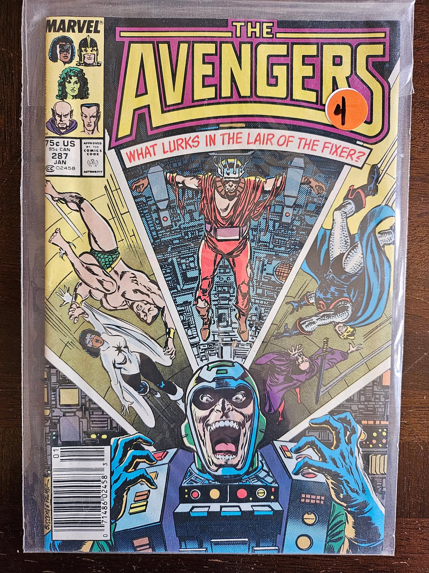 Avengers – Marvel Comics – (1963–1999) – Volume 1 – #287