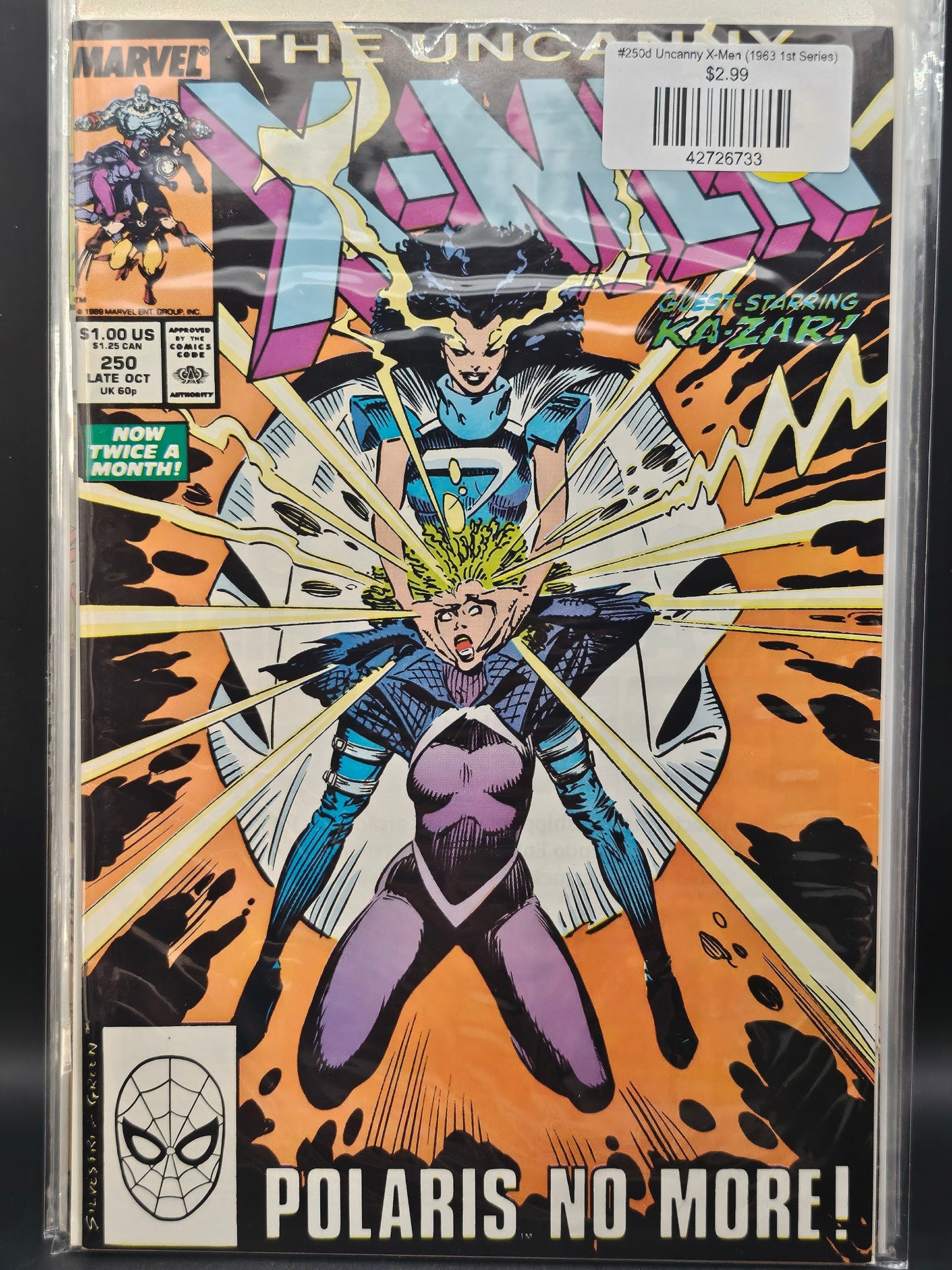#250d Uncanny X-Men (1963 1st Series)