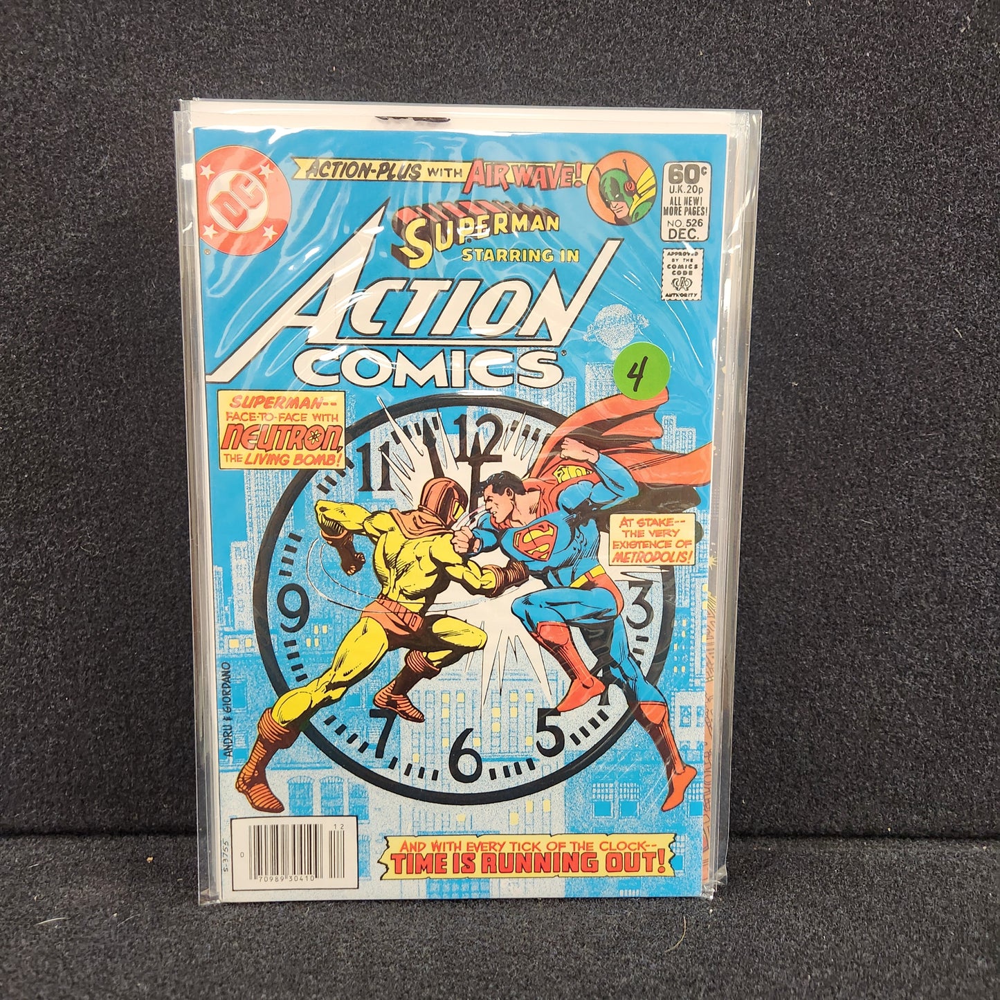 Action Comics #526 - Face to Face with Neutron (DC 1981)