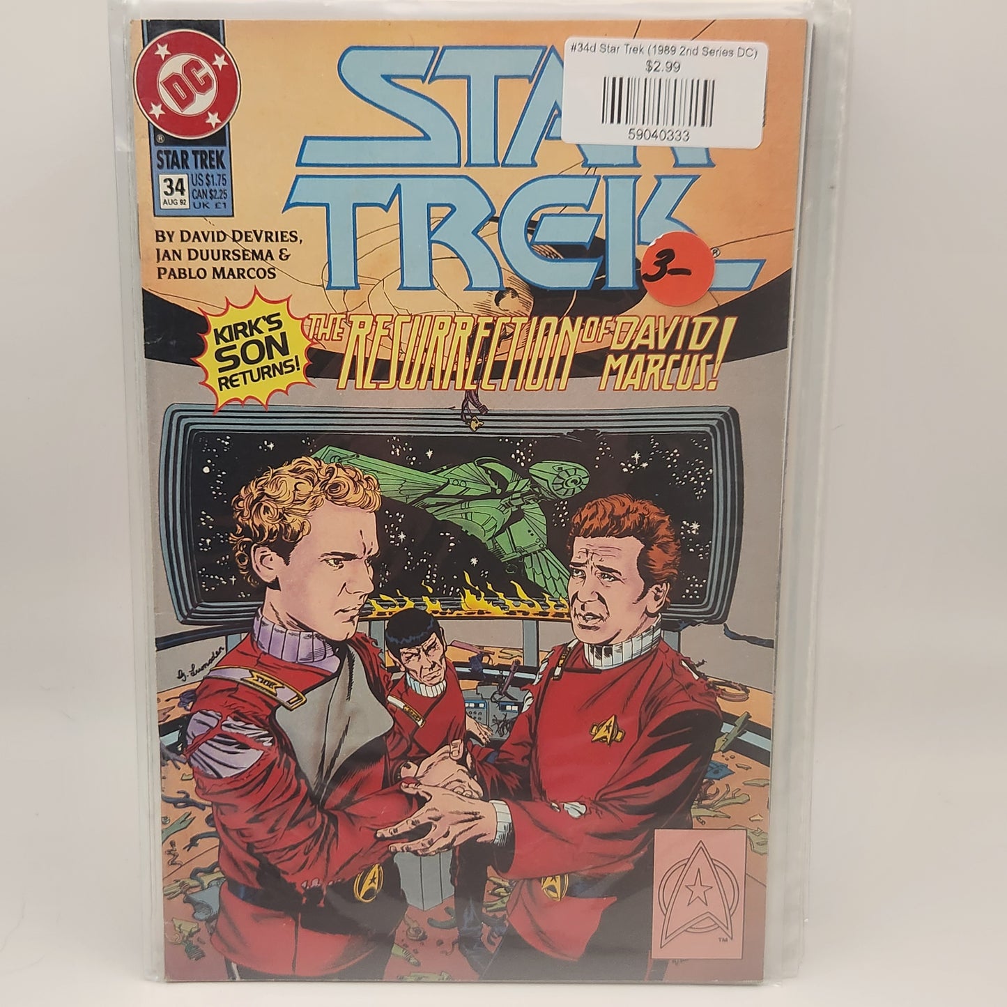 #34d Star Trek (1989 2nd Series DC)