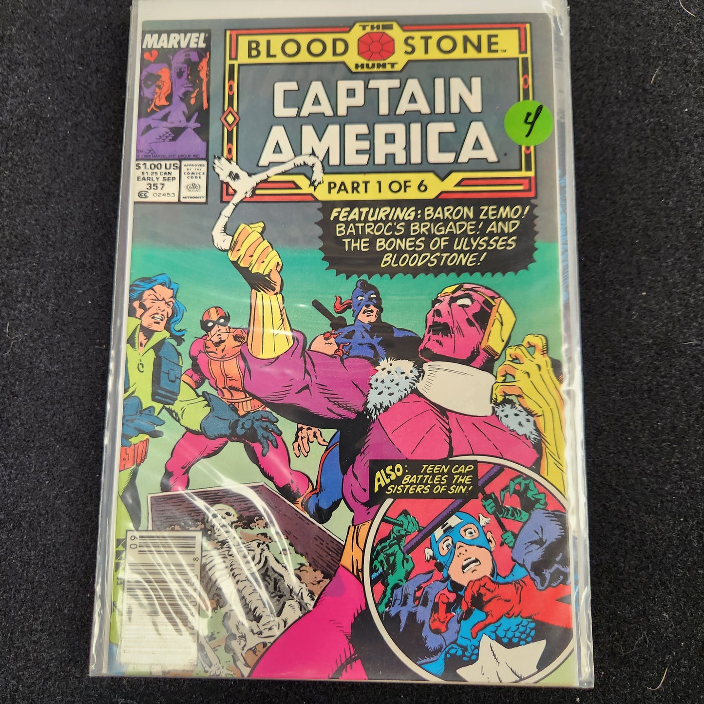 100.104 – #357 – Captain America 1988