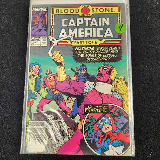 100.104 – #357 – Captain America 1988