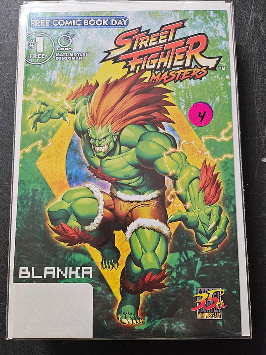 105.140 – #Street Fighter Masters #nn - Free Comic Books Giveaways -Various Years