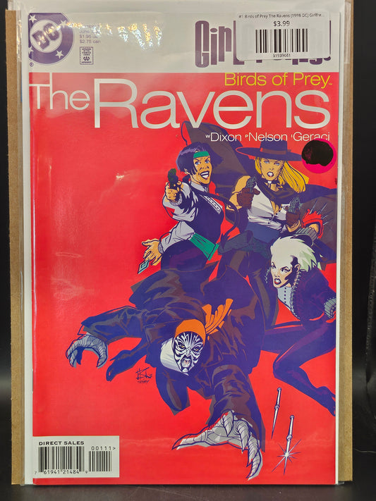#1 Birds of Prey The Ravens (1998 DC) Girlfrenzy!
