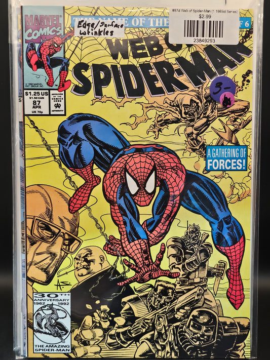 #87d Web of Spider-Man (1985 1st Series)
