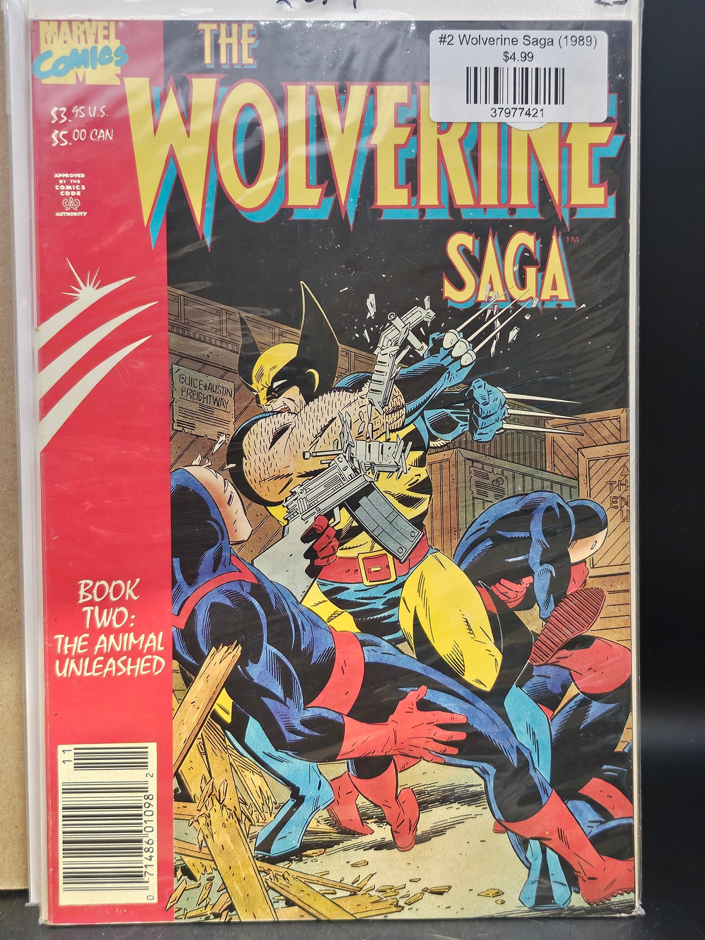 #2 Wolverine Saga (1989)