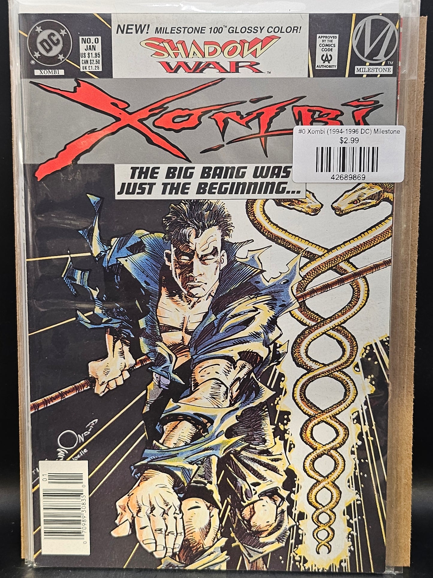 #0 Xombi (1994-1996 DC) Milestone