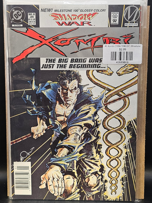 #0 Xombi (1994-1996 DC) Milestone
