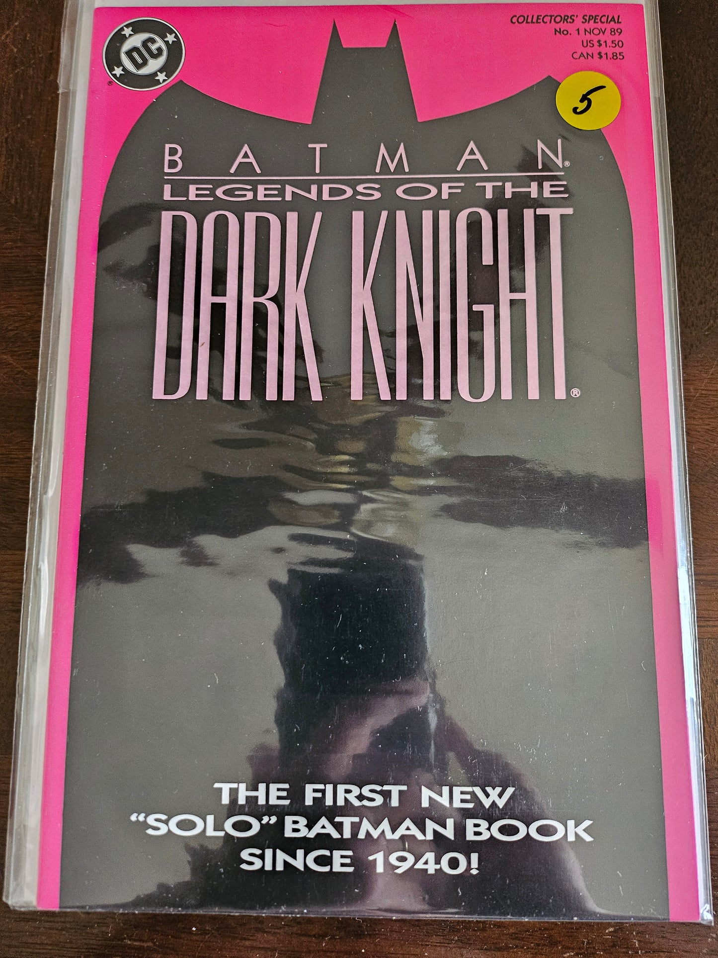 Batman: Legends of the Dark Knight – DC Comics – 1989–2007 – Volume 1 – #1 - Pink Cover