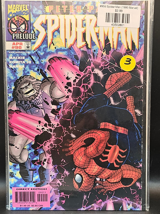 #90d Spider-Man (1990 Marvel)