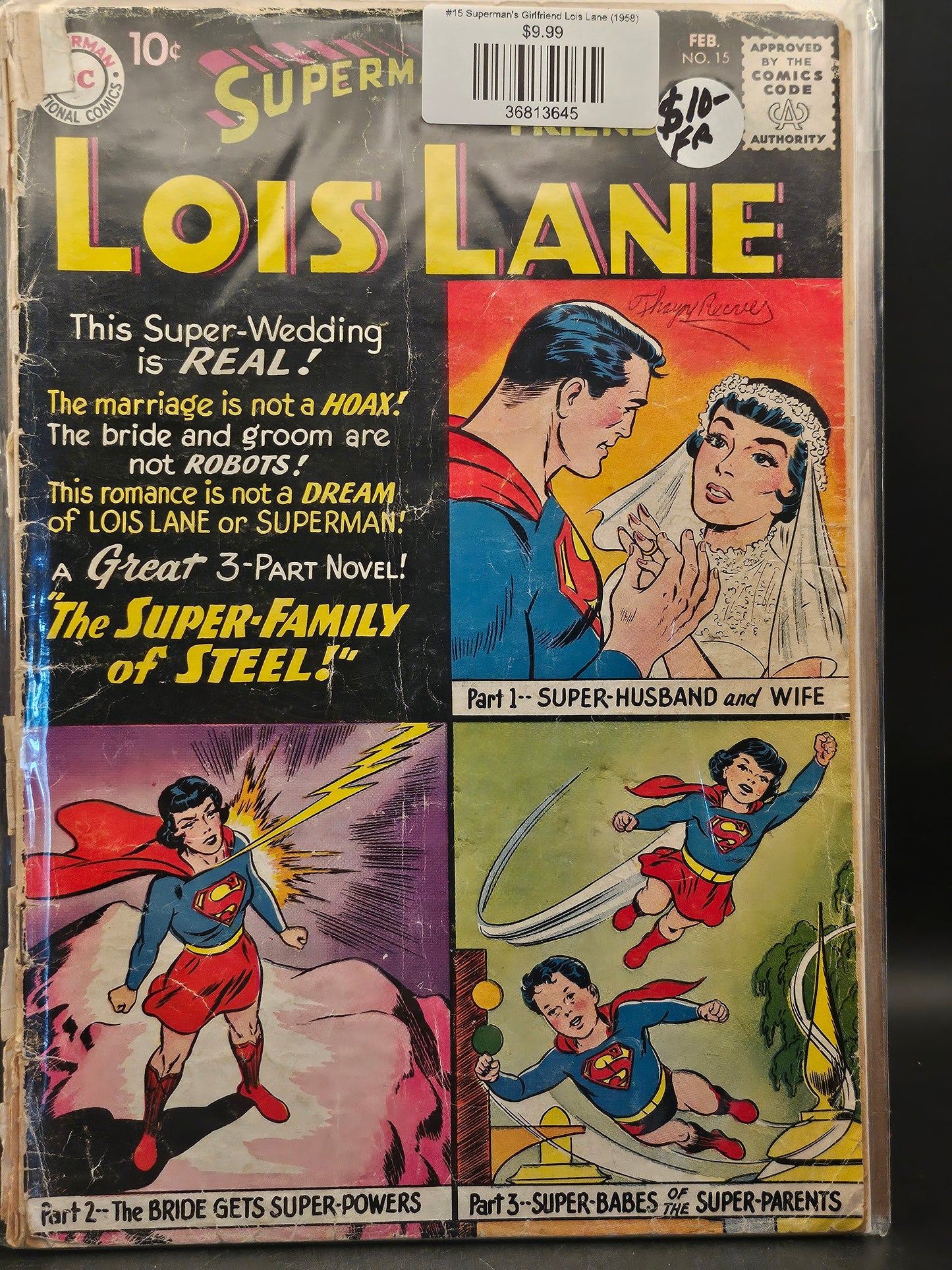 #15 Superman's Girlfriend Lois Lane (1958)