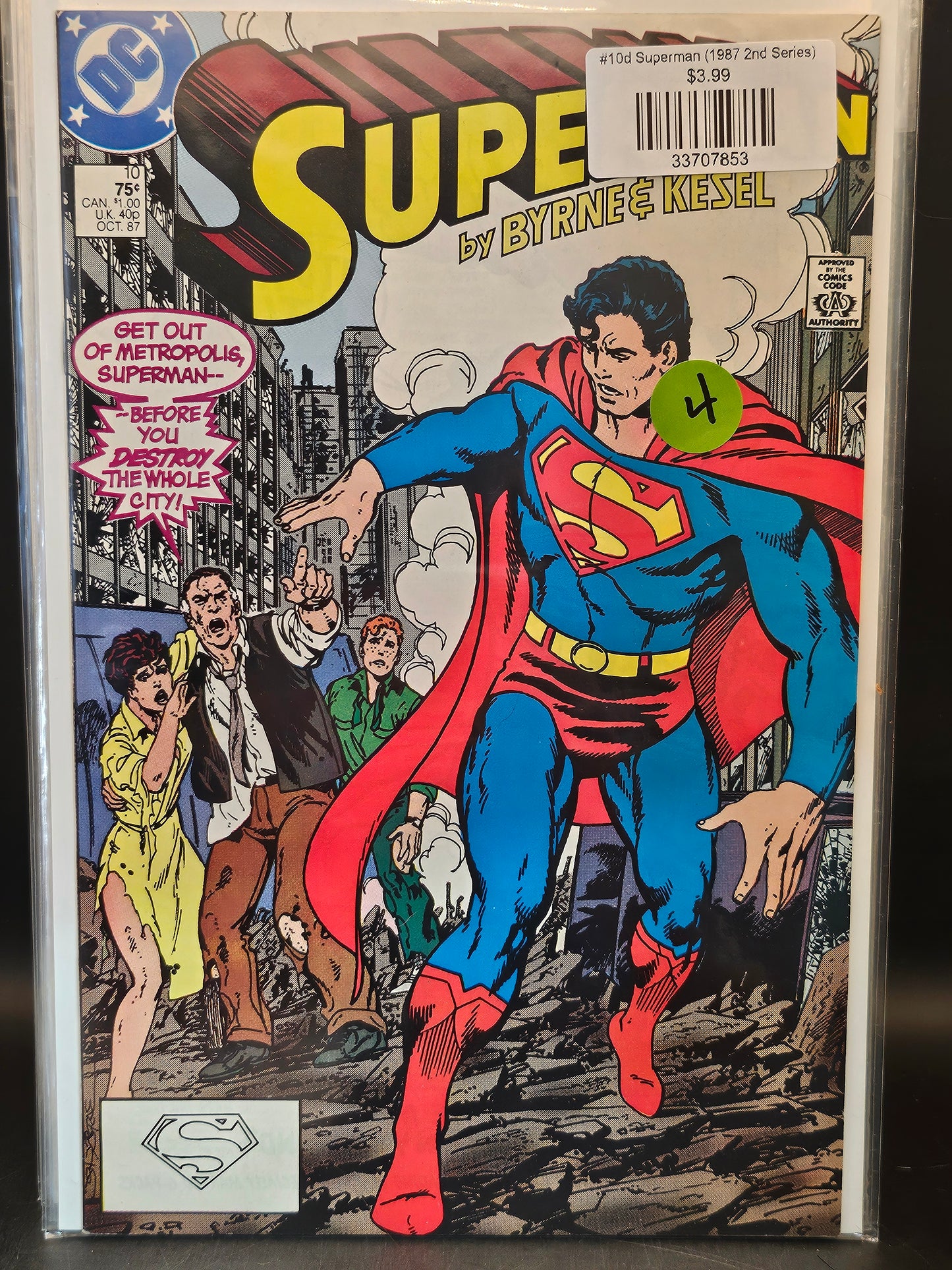#10d Superman (1987 2nd Series)